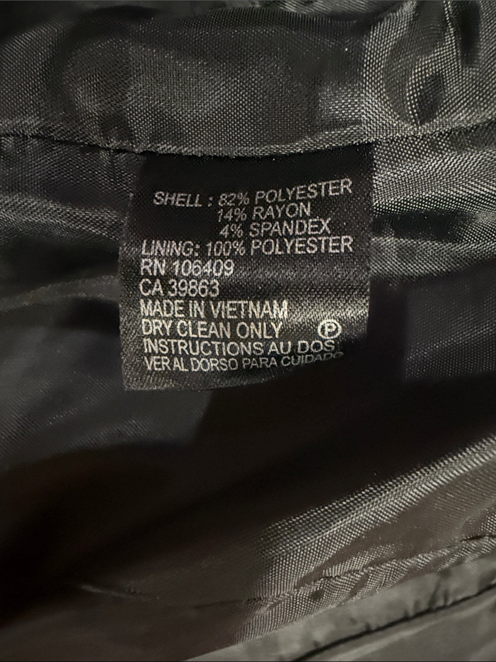 WOW POSHMARK - Authentic Tahari Arthur S. Levine NWOT Two Piece Pants Suit - Picture 10 of 11